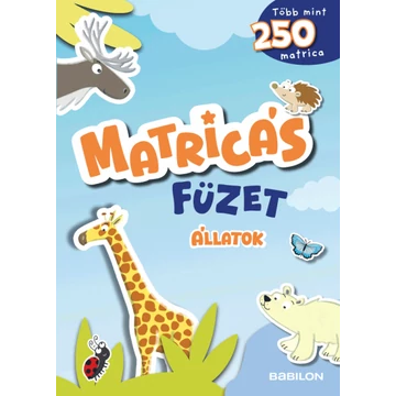 Matricás füzet - Állatok 