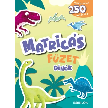 Matricás füzet- Dínók 