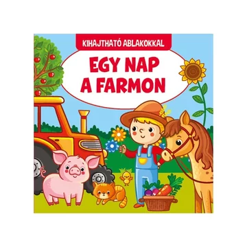 Egy nap a farmon - Kihajtható ablakokkal 