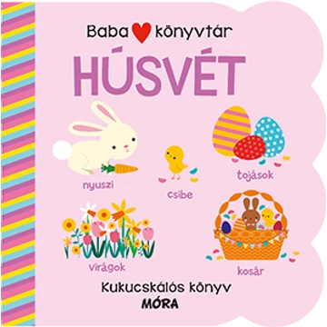 Babakönyvtár - Húsvét - Kukucskálós könyv