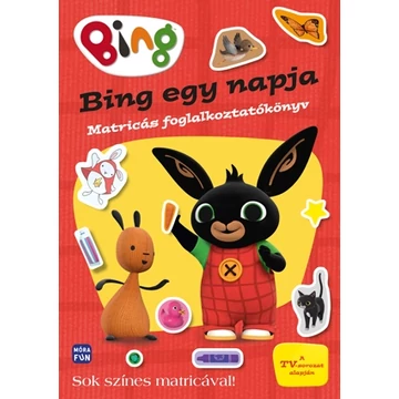 Bing - Bing egy napja Matricás foglalkoztatókönyv