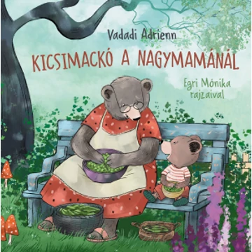 Kicsimackó a nagymamánál 