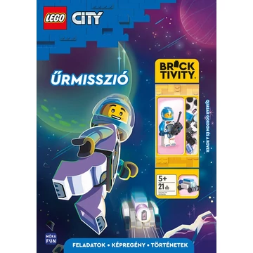 LEGO City - Űrmisszió Űrhajós minifigurával és roverrel