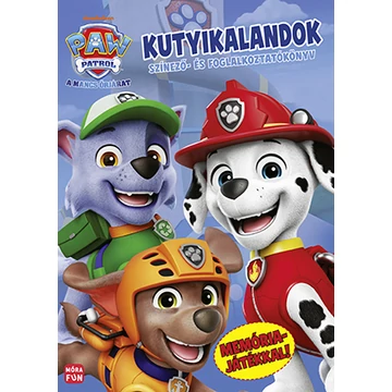 Mancs Őrjárat. Kutyikalandok – Színező- és foglalkoztatókönyv (Előrendelés) 