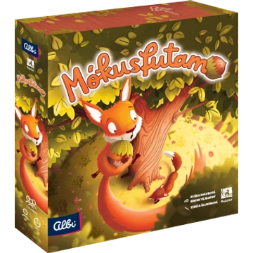 Mókusfutam - társasjáték 