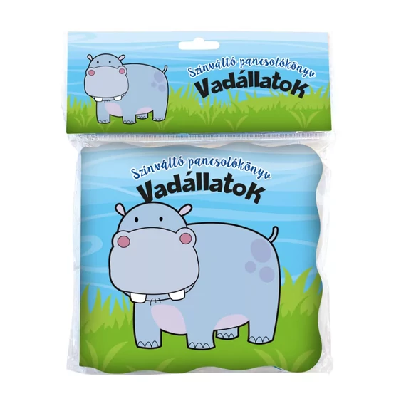 Színváltó pancsoló könyv - Vadállatok