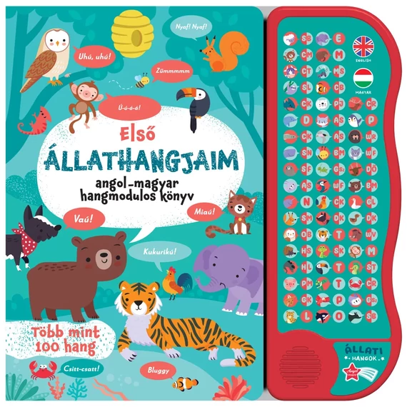 Első állathangjaim - Angol-magyar hangmodulos könyv