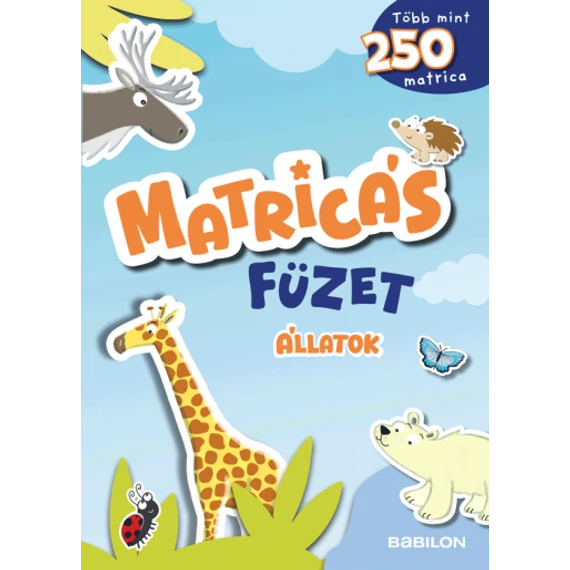 Matricás füzet - Állatok 