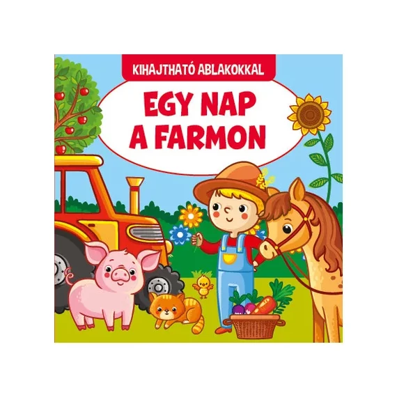 Egy nap a farmon - Kihajtható ablakokkal 