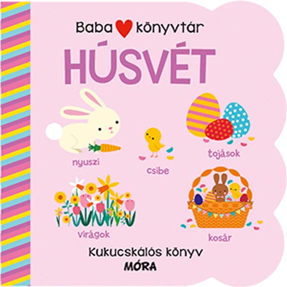 Babakönyvtár - Húsvét - Kukucskálós könyv
