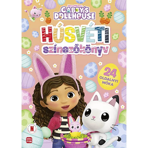 Gabi babaháza - Húsvéti színezőkönyv