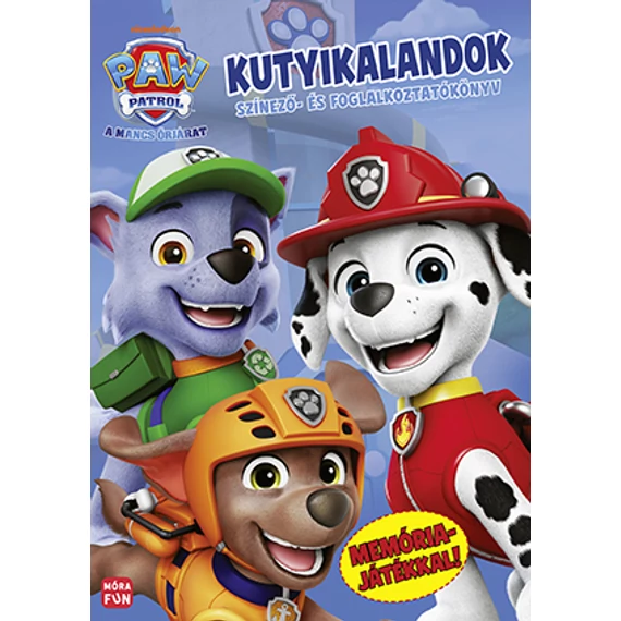 Mancs Őrjárat. Kutyikalandok – Színező- és foglalkoztatókönyv (Előrendelés) 