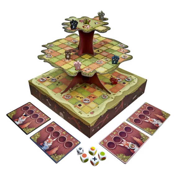 Mókusfutam - társasjáték 