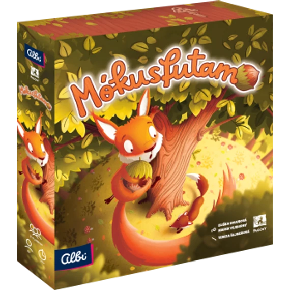 Mókusfutam - társasjáték 