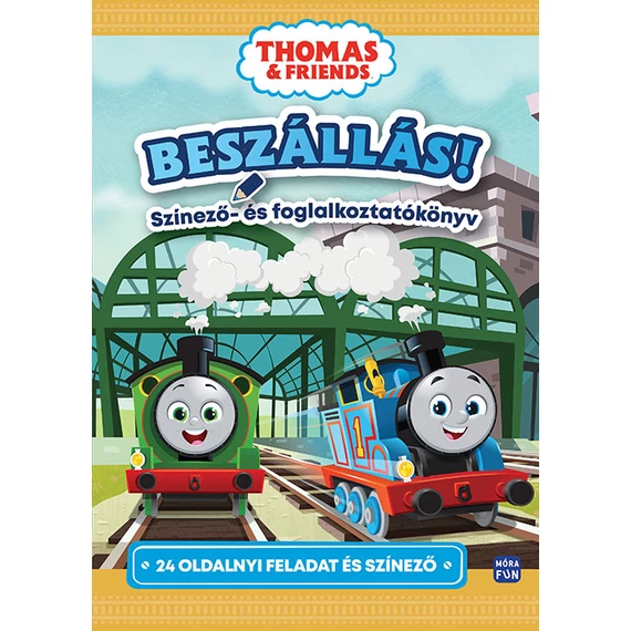 Thomas & Friends – Beszállás! Színező- és foglalkoztatókönyv (Előrendelés) 